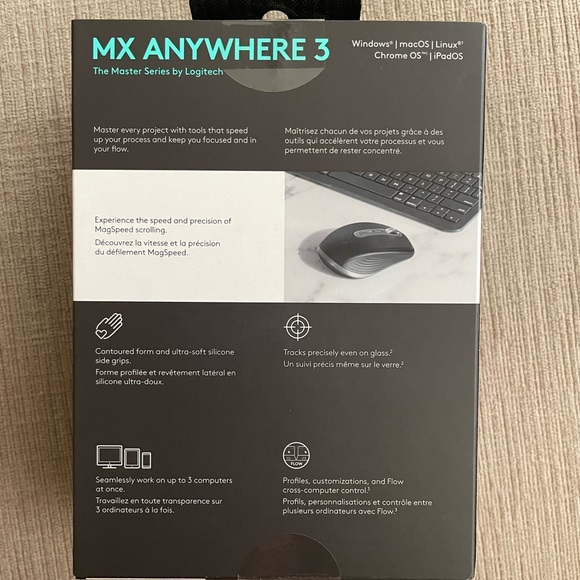 BNIB logitech MX ANYWHERE 3 Mouse - Picture 2 of 6